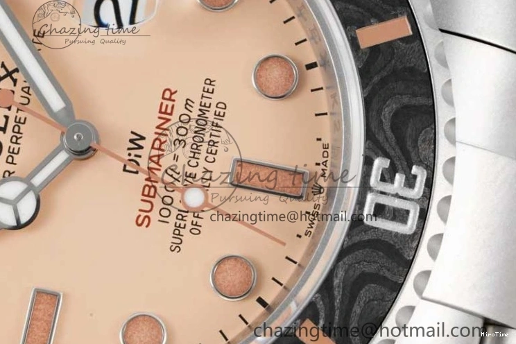 MiroTime 0125 Submariner DIW Sandblasted VSF 1:1 Best Edition Brown Dial on SS Bracelet VS Unisex 2059